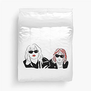 Kurt Cobain Courtney Love  Duvet Cover