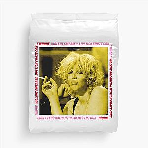 1 Year Sober Courtney Love Duvet Cover