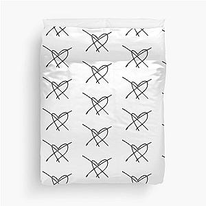 Courtney Love - Heart Logo Hole Duvet Cover