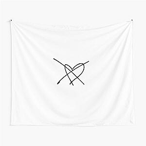 Courtney Love - Heart Logo Hole Tapestry