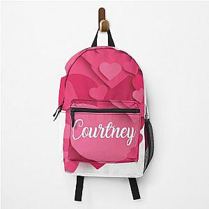 Love Romantic gift Birthday name girlfriend Courtney Backpack