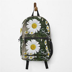 Daisy Garden, Happy Summer Flowers by Courtney Hatcher Backpack