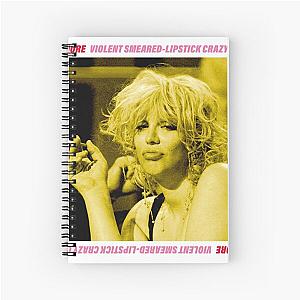 1 Year Sober Courtney Love Spiral Notebook