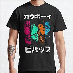 Cowboy Bebop T-Shirts - Bebop Noir (color) Classic T-Shirt RB2910