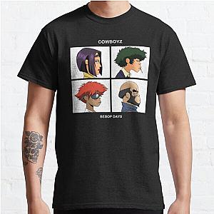 Cowboy Bebop T-Shirts - Bebop Days Classic T-Shirt RB2910