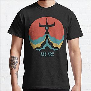 Cowboy Bebop T-Shirts - Cowboy Bebop Retro Vintage Classic T-Shirt RB2910