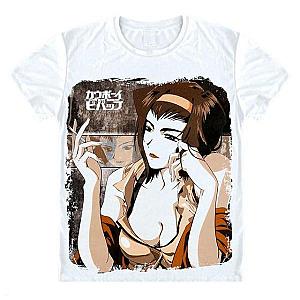 Cowboy Bebop T-Shirts - Cowboy Bebop Shirt Sexy Faye Valentine AM2910