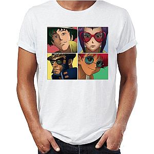 Cowboy Bebop T-Shirts - Cowboy Bebop Shirt Character Grid AM2910