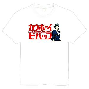 Cowboy Bebop T-Shirts - Cowboy Bebop Shirt Spike and Logo AM2910