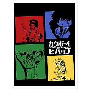 Cowboy Bebop Posters - Cowboy Bebop Poster Canvas Official Merch AM2910