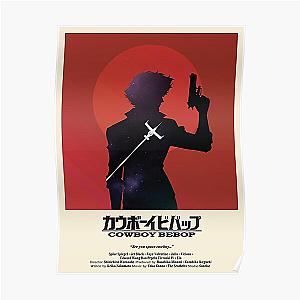 Cowboy Bebop Posters - Cowboy Bebop - Space Cowboy Cropped Poster Poster RB2910