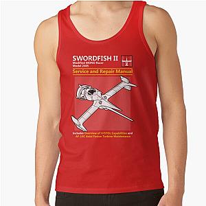 Cowboy Bebop Tank Tops - Swordfish Service and Repair Manual Tank Top RB2910