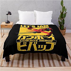 Cowboy Bebop Blanket - Let's Jam in Space Swordfish Throw Blanket RB2910
