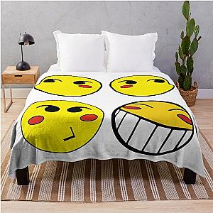 Cowboy Bebop Blanket - Cowboy Bebop ED smile Throw Blanket RB2910