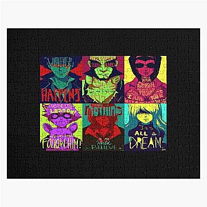 Cowboy Bebop Puzzles - COWBOY BEBOP TEXT COLOR RECTANGLE  Jigsaw Puzzle RB2910