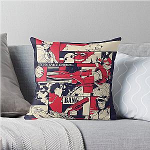 Cowboy Bebop Pillows - Bebop Pattern Throw Pillow Cover RB2910