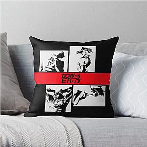 Cowboy Bebop Pillows - 1, 2, 3 Let's go! Throw Pillow Cover RB2910