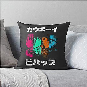 Cowboy Bebop Pillows - Bebop Noir (color) Throw Pillow Cover RB2910