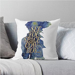 Cowboy Bebop Pillows - See you space cowboy Bebop Starry night Throw Pillow Cover RB2910