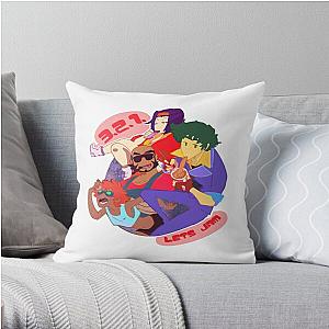 Cowboy Bebop Pillows - 3,2,1 Let's Jam Throw Pillow Cover RB2910