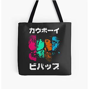 Cowboy Bebop Bags - Bebop Noir (color) All Over Print Tote Bag RB2910