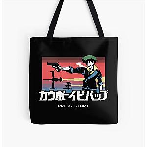 Cowboy Bebop Bags - Retro Bebop All Over Print Tote Bag RB2910