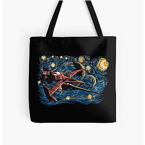 Cowboy Bebop Bags - Cowboy Bebop - Starfish All Over Print Tote Bag RB2910