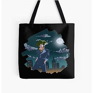 Cowboy Bebop Bags - See you Space Cowboy Spike The Cowboy  All Over Print Tote Bag RB2910