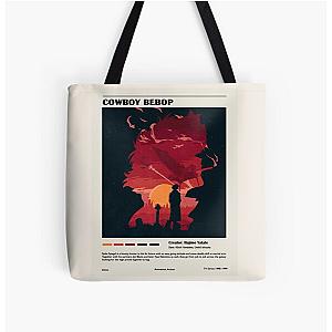 Cowboy Bebop Bags - Anime Poster All Over Print Tote Bag RB2910