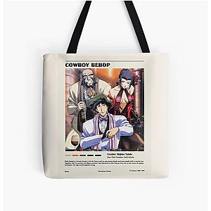 Cowboy Bebop Bags - Anime Poster All Over Print Tote Bag RB2910