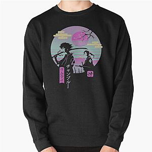 Cowboy Bebop Sweatshirts - Anime Samurai Chillhop Pullover Sweatshirt RB2910