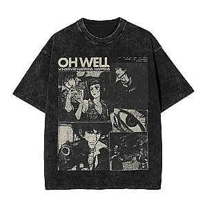 Denim Cowboys Bebops Anime T-Shirt - High Street T-Shirt