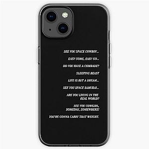 Cowboy Bebop Cases - Cowboy Bebop Closing Titles iPhone Soft Case RB2910