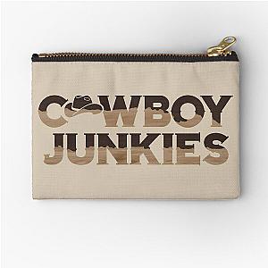 Typography style Cowboy Junkies Zipper Pouch