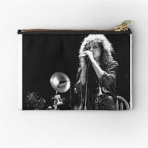 Margo Timmins - Cowboy Junkies - BW Photograph Zipper Pouch