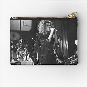 Margo Timmins Cowboy Junkies BW Photograph Zipper Pouch