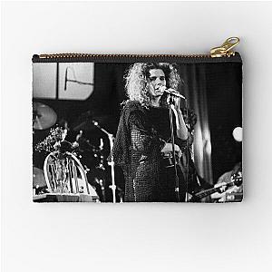 Margo Timmins - Cowboy Junkies - BW Photograph Zipper Pouch