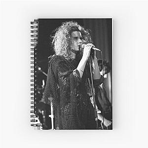 Margo Timmins - Cowboy Junkies - BW Photograph Spiral Notebook