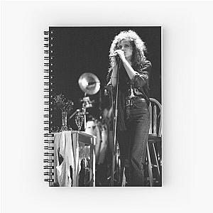 Margo Timmins - Cowboy Junkies - BW Photograph Spiral Notebook