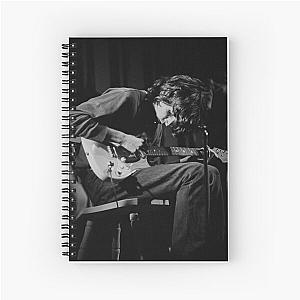 Michael Timmins - Cowboy Junkies - BW Photograph Spiral Notebook