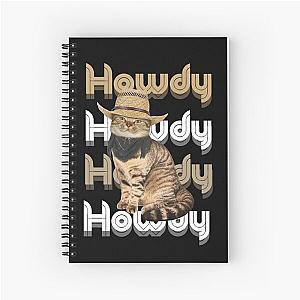 West Virginia cat cowboy junkies Spiral Notebook