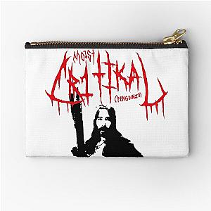 MOIST CR1TIKAL DEATH METAL Zipper Pouch