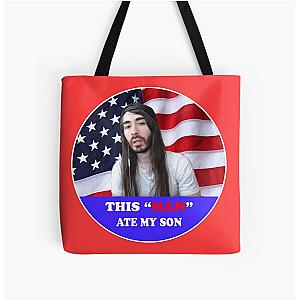 Cr1TiKaL Ate My Son - Funny meme extra dank :) All Over Print Tote Bag