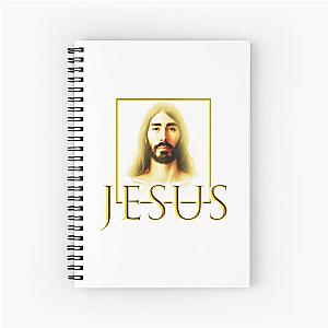 JESUS MOIST CR1TIKAL PEGUINZ0 Spiral Notebook