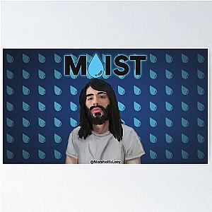 Moist Cr1tikal digital portrait Poster