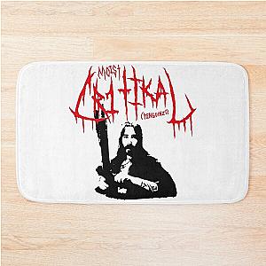 MOIST CR1TIKAL DEATH METAL Bath Mat