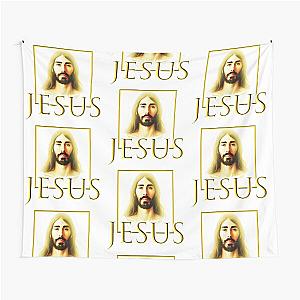 JESUS MOIST CR1TIKAL PEGUINZ0 Tapestry