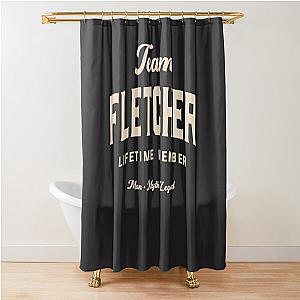 Team Lifetime Personalized Name Shower Curtain