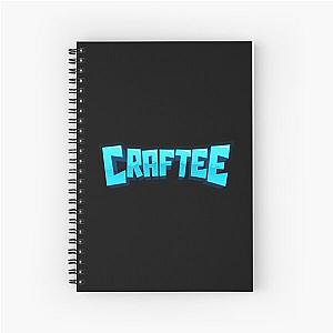 Craftee Gaming Logo Spiral Notebook