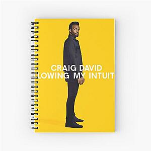 Craig David following my intuition Spiral Notebook